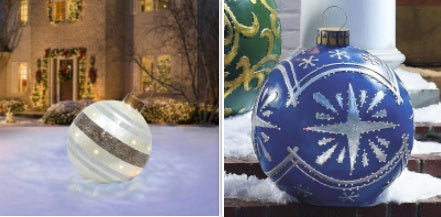 Christmas Balls Christmas Tree Decorations Outdoor Atmosphere Inflatable Toys For Home Christmas Gift Ball