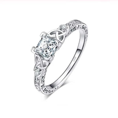 Woman's Engagement Ring Wedding Ring