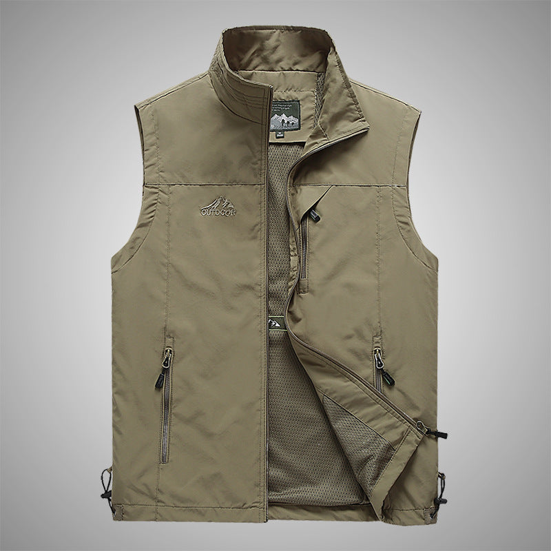 Fashionable Men's Outdoor Leisure Vest