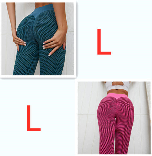 Plaid Leggings Fitness Yoga Pants Women's Seamless High Waist Breathable Gym Leggings