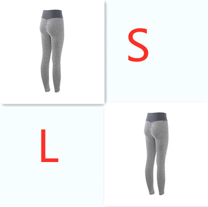 Plaid Leggings Fitness Yoga Pants Women's Seamless High Waist Breathable Gym Leggings