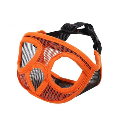 Hoopet Pet Small Dog French Bulldog Muzzle Dog Mouse Basket Breathable Muzzle For Dogs Leash Harness Supplies