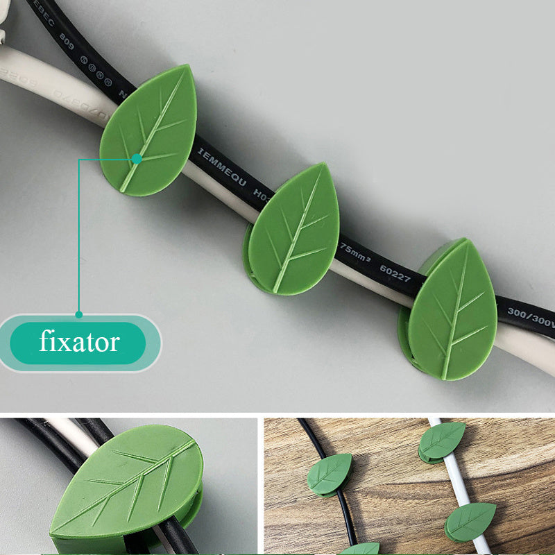 Self-Adhesive Plant Fixture Clip Green Dill Fixator Garden Decor Plant Climbing Wall Buckle Plant Fixture Clip Climbing