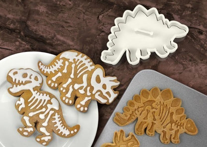 Dinosaur Biscuit Mould Sugar Craft Embossing Mold 3D Dessert Baking Mold Fondant Decoration Tool