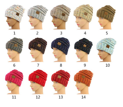 Unisex Outdoor Labeled Knitted Hat