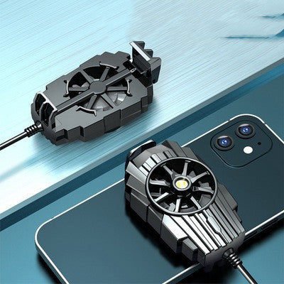 Mobile Phone Radiator Game Handle Auxiliary Button Cooling Fin With Ice On The Back Mobile Phone Cooler