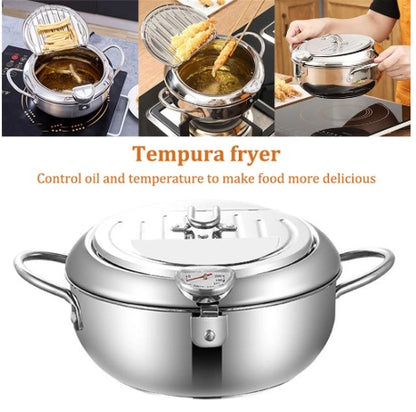 Stainless Steel Telescopic Folding Basket Frying Basket French Fries Degreasing Kitchen Tool