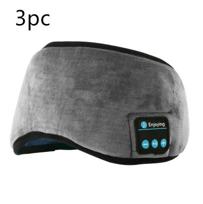 Wireless Bluetooth 5.0 Earphones Sleeping Eye Mask Music Player Sports Headband Travel Headset Speakers