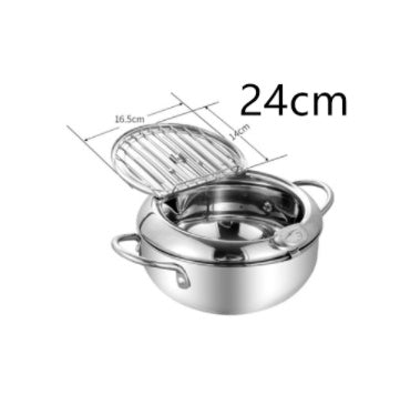 Stainless Steel Telescopic Folding Basket Frying Basket French Fries Degreasing Kitchen Tool