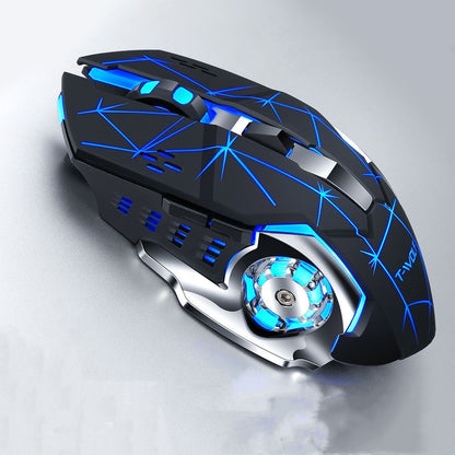 Wireless 2.4G USB Optical Gaming Mouse 2400DPI Professional Gamer Mouse Backlit Rechargeable Silent Mice For PC Laptop