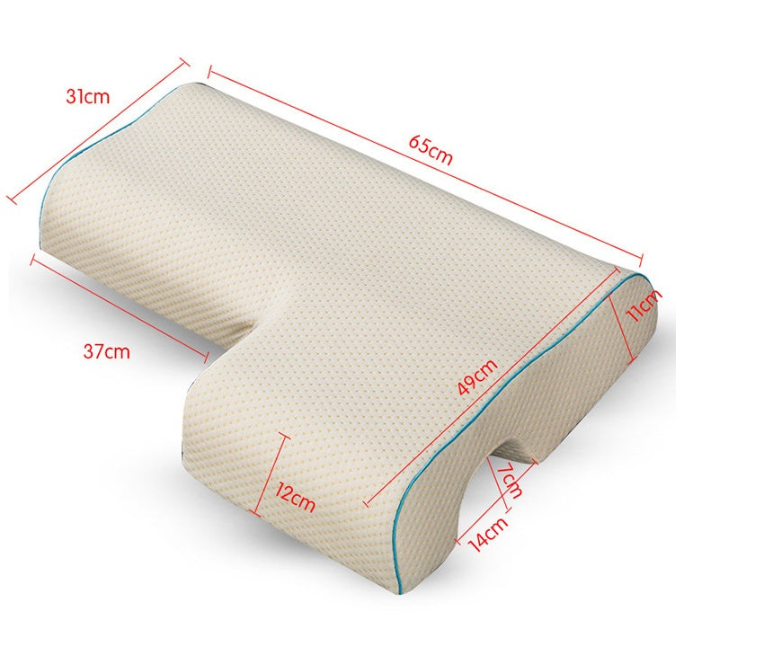 High-quality Couple Pillow Slow Rebound Memory Pillow Pressure Pillow Anti-Hand Paralysis Pillow Duet Protection Cervical Pillow