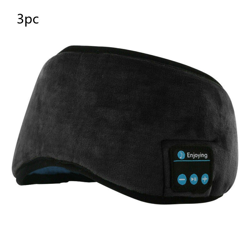 Wireless Bluetooth 5.0 Earphones Sleeping Eye Mask Music Player Sports Headband Travel Headset Speakers