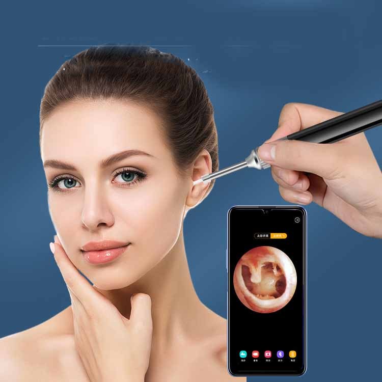 WiFi Otoscope Ear Cleaner Cleaning Endoscope Wireless Ear Inspection Camera Gyroscope Earwax Removal Tool