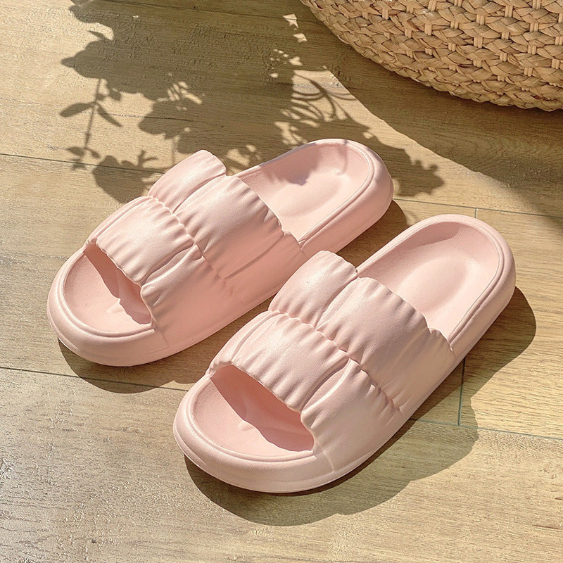 Women Home Shoes Bathroom Slippers Soft Sole Slides Summer Beach Shoes