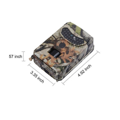 1080P Trail Camera Hunting Game Camera Outdoor Wildlife Scouting Camera PIR Sensor Infrared Night Vision