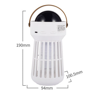 2 In 1 Electric Mosquito Killer Lamp Star Ceiling Projection Kill Mosquitoes For Outdoor And Indoor