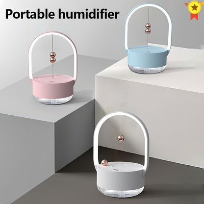 Humidifier Portable Mini Household Small Moisturizing Aromatherapy Car Creativity Air Purifier USB Humidifier LED Mist Maker