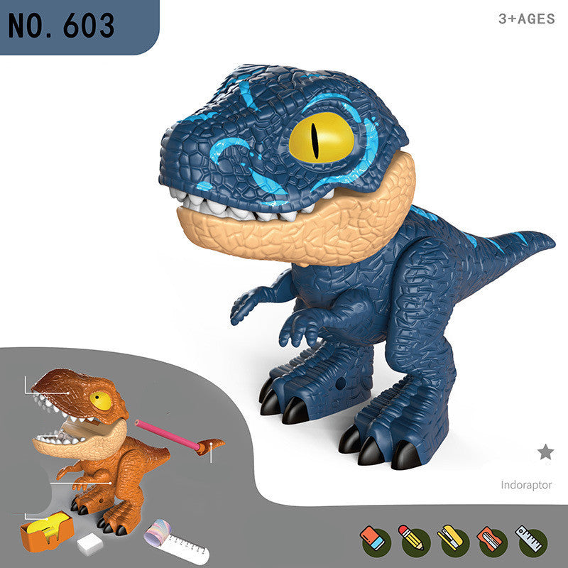 Assembled Dinosaur Stationery Simulation Animal Toy