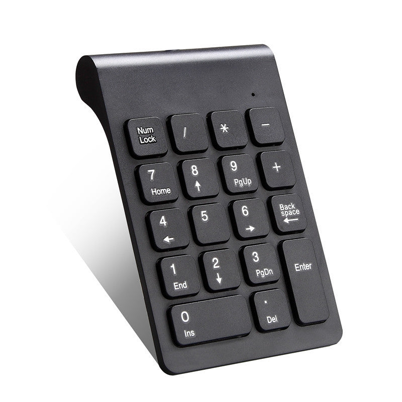 Digital Number Pad Bluetooth New Portable Mini Keypad USB PC Pad 18Keys For Office Accounting Teller Laptop PC WIN10 Keyboard