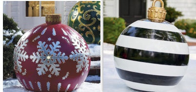 Christmas Balls Christmas Tree Decorations Outdoor Atmosphere Inflatable Toys For Home Christmas Gift Ball