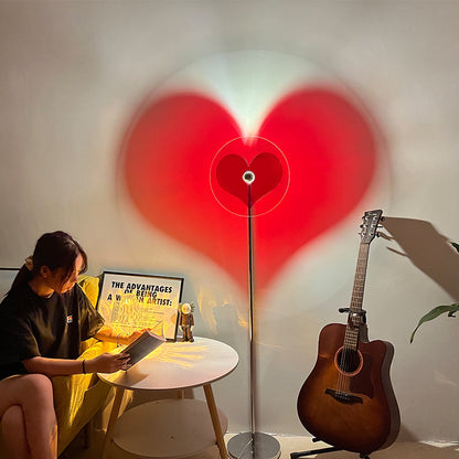 USB Plug-in Love Bauhaus Table Lamp Net Red Atmosphere Lamp Bedroom Romantic Floor Lamp Art Deco