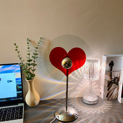 USB Plug-in Love Bauhaus Table Lamp Net Red Atmosphere Lamp Bedroom Romantic Floor Lamp Art Deco