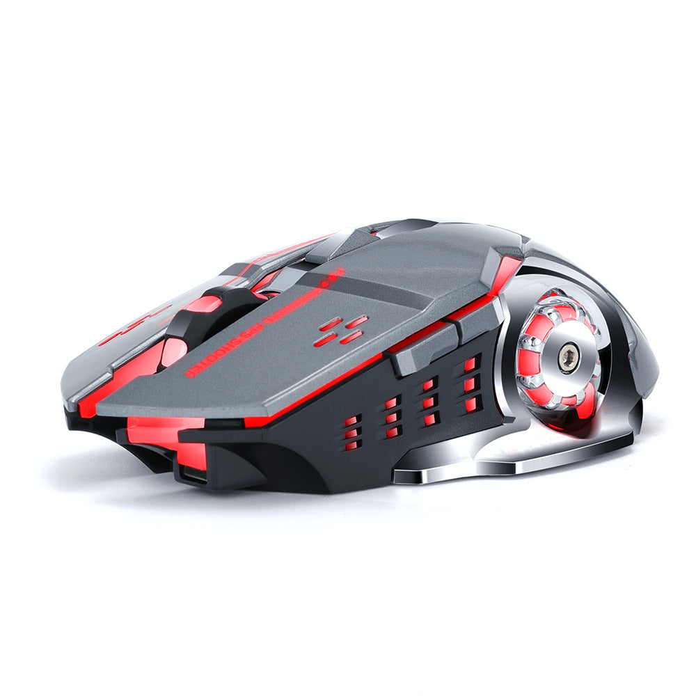 Wireless 2.4G USB Optical Gaming Mouse 2400DPI Professional Gamer Mouse Backlit Rechargeable Silent Mice For PC Laptop