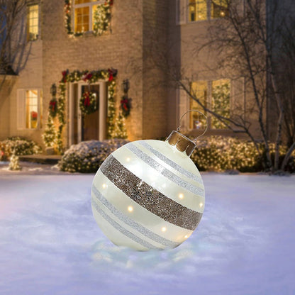 Christmas Balls Christmas Tree Decorations Outdoor Atmosphere Inflatable Toys For Home Christmas Gift Ball