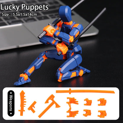 Multi-Jointed Movable Shapeshift Robot 2.0 3D Printed Mannequin Dummy Action Model Doll Toy Kid Gift