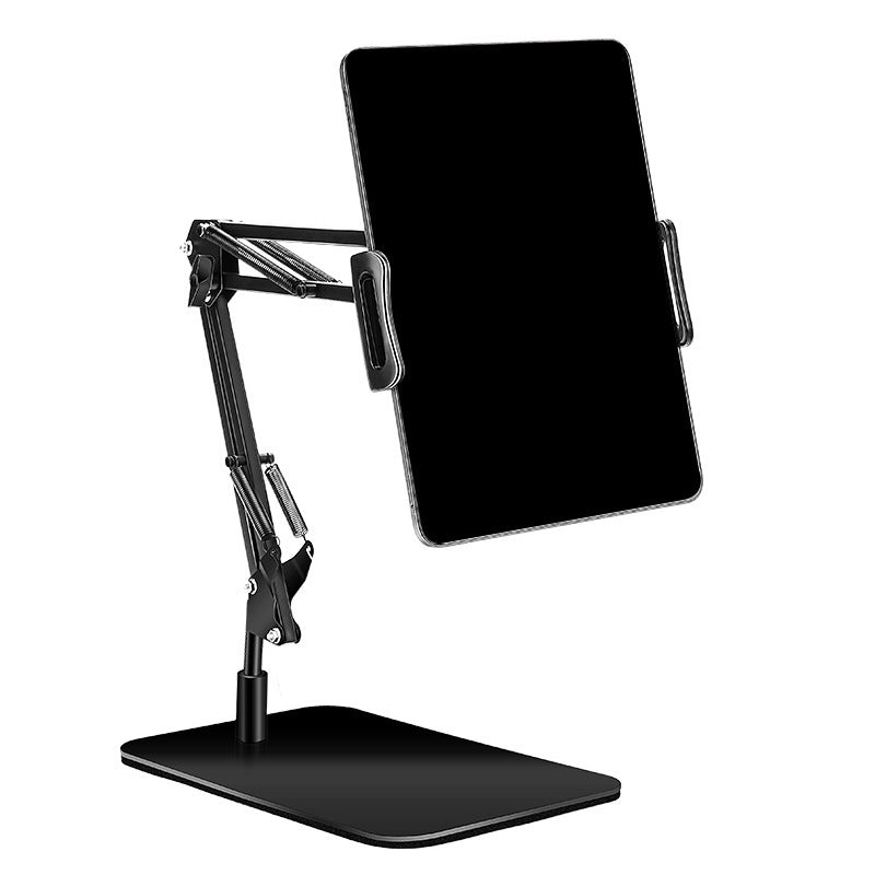 Compatible with Apple, Universal Mobile Phone Holder 360 Degree Rotating Long Arms For IPad Mini Desktop Bed Lazy Bracket Phone Stand Metal Clamp